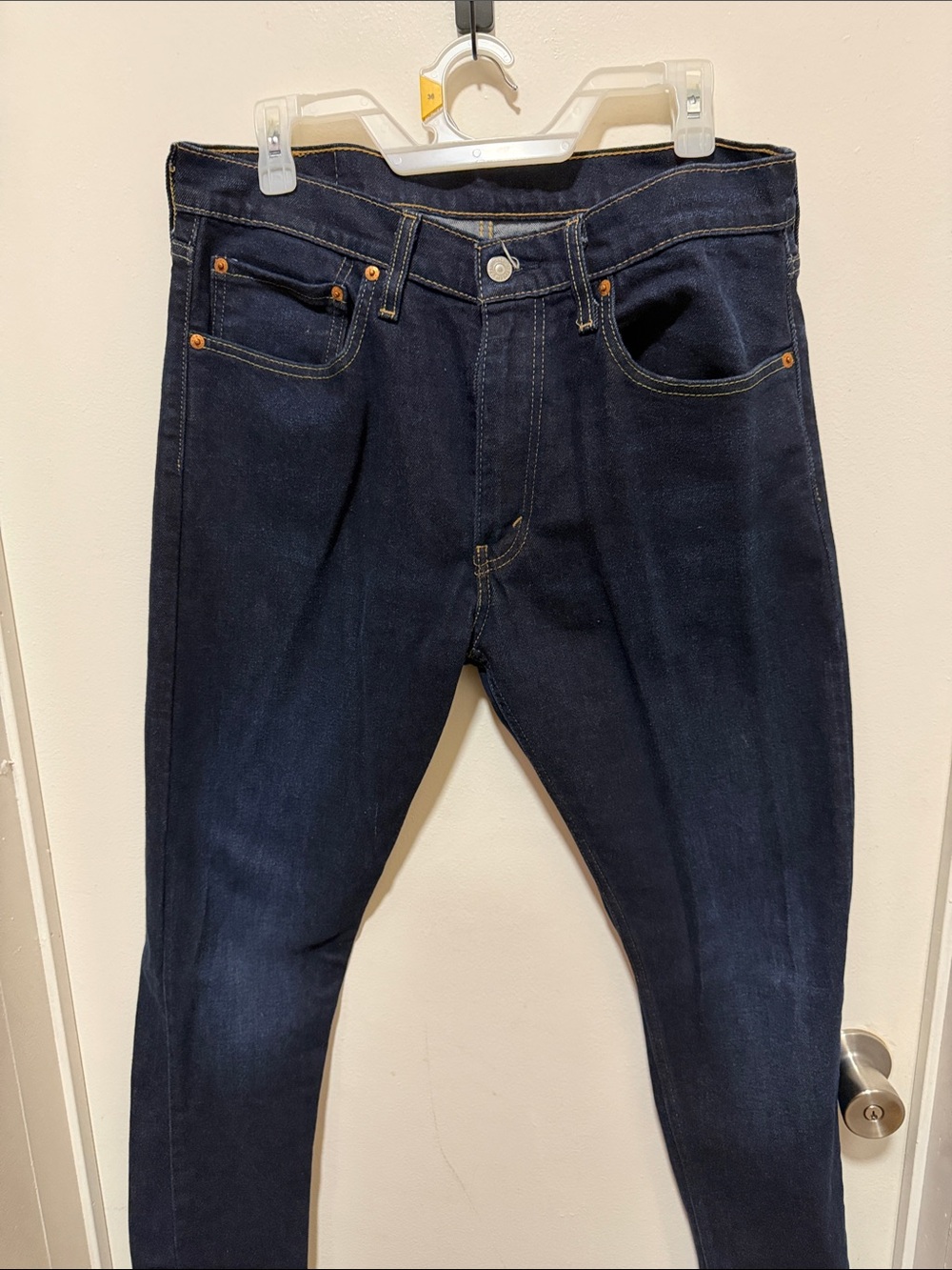 Levi's 512 Slim Straight Jeans in Dark Blue